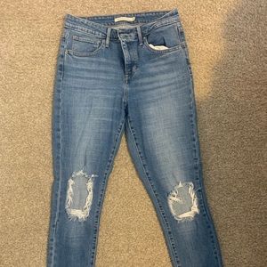 Levi 721 high rise skinny
